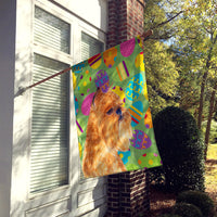 Brussels Griffon Easter Eggtravaganza Flag Canvas House Size