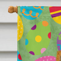 Chow Chow Easter Eggtravaganza Flag Canvas House Size