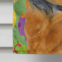 Chow Chow Easter Eggtravaganza Flag Canvas House Size