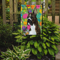 Boxer Easter Eggtravaganza Flag Garden Size