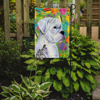 Boxer Easter Eggtravaganza Flag Garden Size