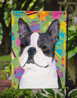 Boston Terrier Easter Eggtravaganza Flag Garden Size