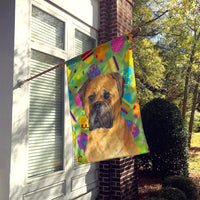 Bullmastiff Easter Eggtravaganza Flag Canvas House Size