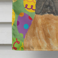 Bullmastiff Easter Eggtravaganza Flag Canvas House Size