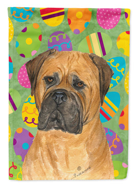 Bullmastiff Easter Eggtravaganza Flag Canvas House Size