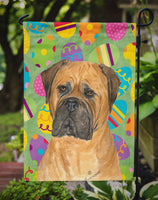 Bullmastiff Easter Eggtravaganza Flag Garden Size