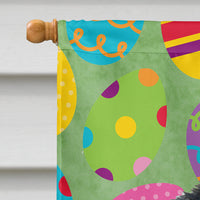 Akita Easter Eggtravaganza Flag Canvas House Size