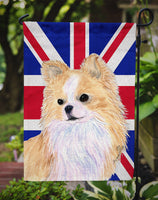 Chihuahua with English Union Jack British Flag Flag Garden Size SS4915GF