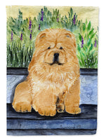 Chow Chow Flag Canvas House Size