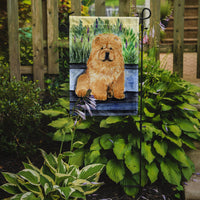 Chow Chow Flag Garden Size