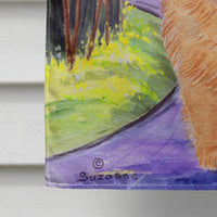 Chow Chow Flag Canvas House Size