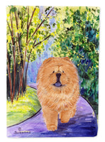 Chow Chow Flag Canvas House Size