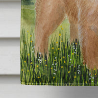 Chow Chow Flag Canvas House Size