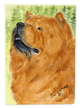 Chow Chow Flag Canvas House Size