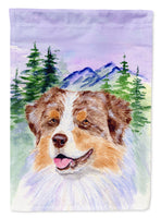 Australian Shepherd Flag Canvas House Size