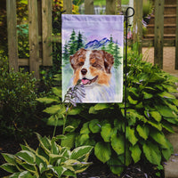 Australian Shepherd Flag Garden Size