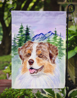 Australian Shepherd Flag Garden Size