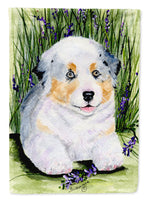 Australian Shepherd Flag Garden Size