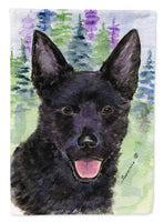 Australian Kelpie Flag Canvas House Size