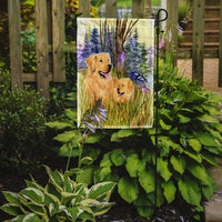 Golden Retriever Flag Garden Size