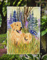 Golden Retriever Flag Garden Size