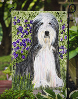 Bearded Collie Flag Garden Size