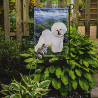 Bichon Frise Flag Garden Size