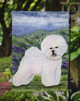 Bichon Frise Flag Garden Size