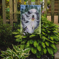 Bearded Collie Flag Garden Size