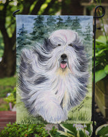 Bearded Collie Flag Garden Size