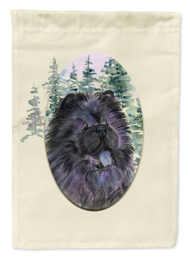 Chow Chow Flag Canvas House Size