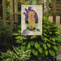 Golden Retriever Flag Garden Size