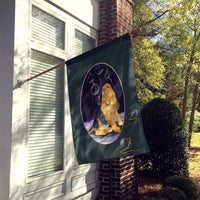 Bloodhound Flag Canvas House Size