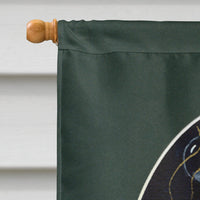 Bloodhound Flag Canvas House Size