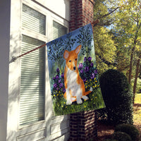 Basenji Flag Canvas House Size