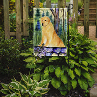 Golden Retriever Flag Garden Size