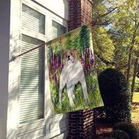 English Bulldog Flag Canvas House Size