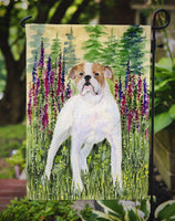 English Bulldog Flag Garden Size