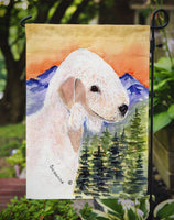 Bedlington Terrier Flag Garden Size