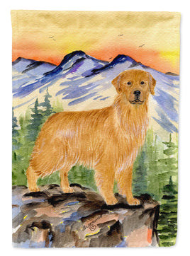 Golden Retriever Flag Garden Size