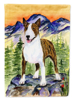 Bull Terrier Flag Canvas House Size