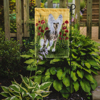 Chinese Crested Flag Garden Size