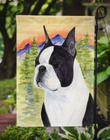 Boston Terrier Flag Garden Size