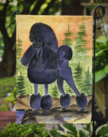 Poodle Flag Garden Size