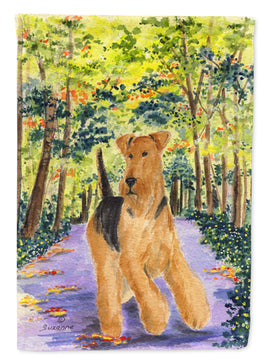 Airedale Flag Canvas House Size