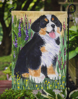 Bernese Mountain Dog Flag Garden Size