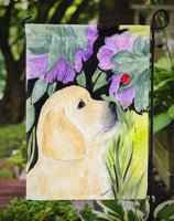 Golden Retriever Flag Garden Size