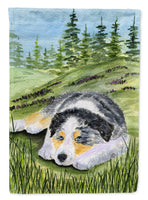 Australian Shepherd Flag Canvas House Size