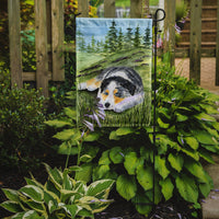 Australian Shepherd Flag Garden Size