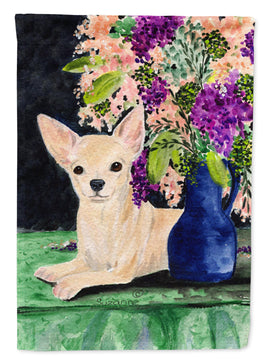 Chihuahua Flag Canvas House Size